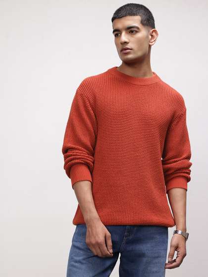 ether Comfort Fit
                          Pure Cotton Ribbed Pullover