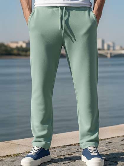 NOBERO Men
                          Mid-Rise Track Pants