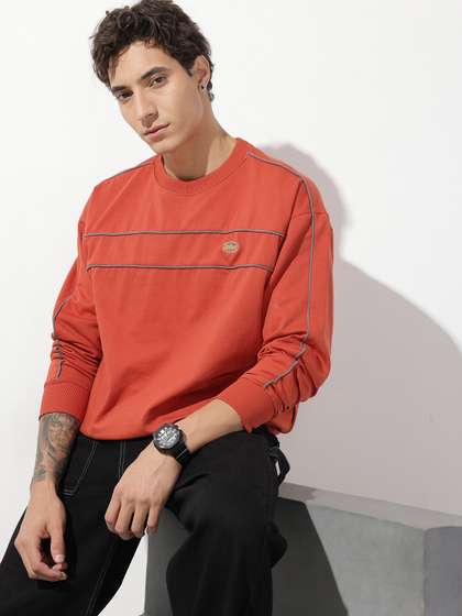 The Roadster Life
                        Co. Oversized Drop Shoulder Sleeves Pullover
                        Sweatshirt