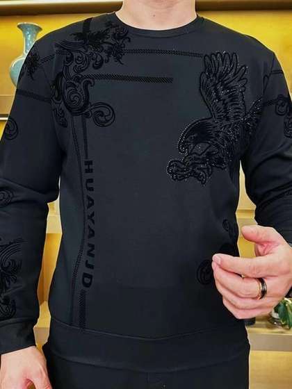 StyleCast x Revolte
                      Men Embellished Sweatshirt