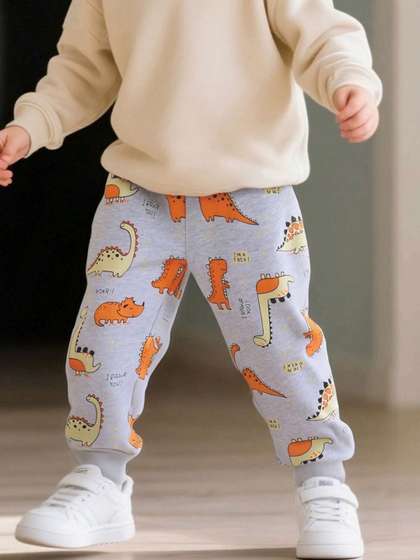 LULU & SKY Boys
                      Printed Trousers