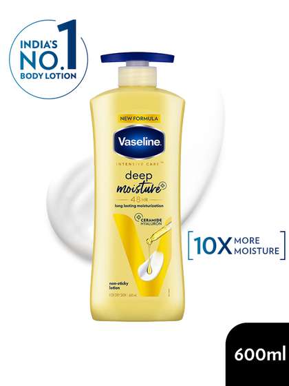 Vaseline Deep
                        Moisture Body Lotion with Ceramide Hyaluron for
                        10X More Moisture - 600ml