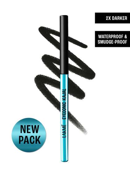 Lakme 9-5 Eyeconic
                        Smudgeproof Waterproof Lasts Upto 24H Kajal 0.35
                        g - Deep Black