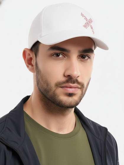 WROGN Men Printed Pure
                    Cotton Snapback Cap