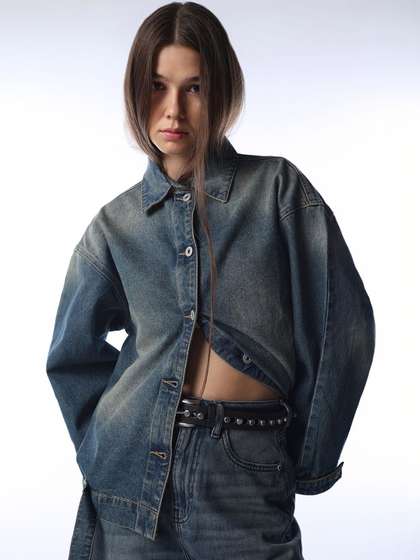 ONLY Women Washed
                        Denim Jacket