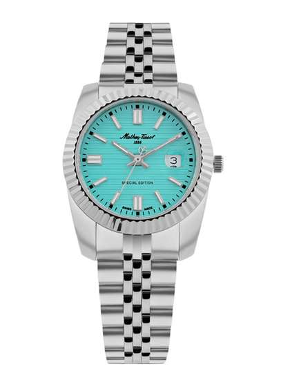 Mathey-Tissot Women
                      Swiss Made Special Edition Quartz Blue Dial Analog
                      Watch - D810TI
