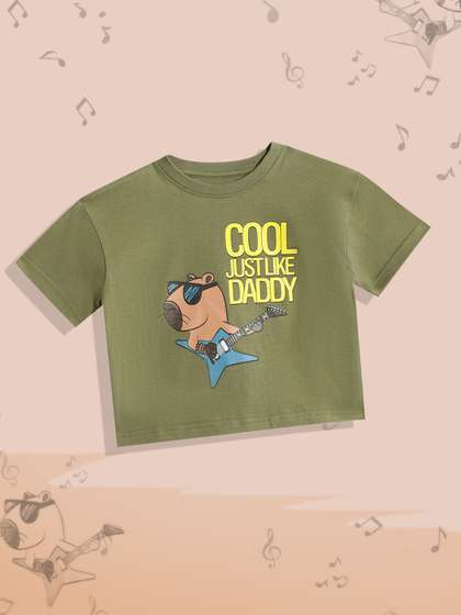 mothercare Infant Boys
                      Graphic Printed Pure Cotton T-Shirt