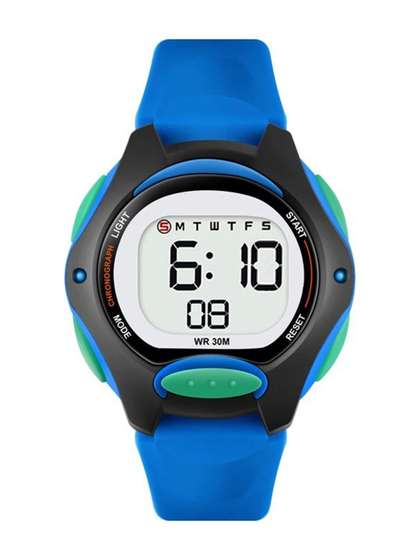 KIDSUN Kids Dial &
                    Straps Digital Multi Function Watch 8001_BLUE_BLUE