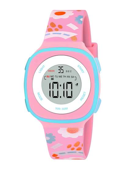 KIDSUN Girls Dial
                      & Straps Digital Multi Function Watch
                      871_SUNFLOWER_PINK