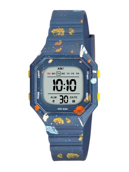 KIDSUN Boys Dial &
                      Straps Digital Multi Function Watch
