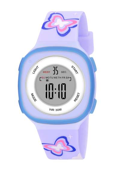 KIDSUN Kids Straps
                    Digital Multi Function Watch 871_PURPLE_PURPLE
