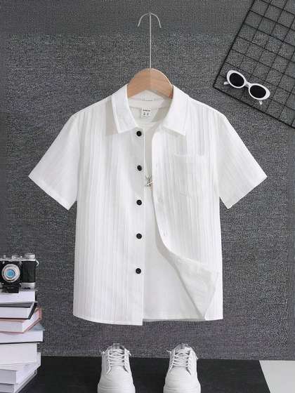 DANFORTH Boys Relaxed
                    Casual Shirt