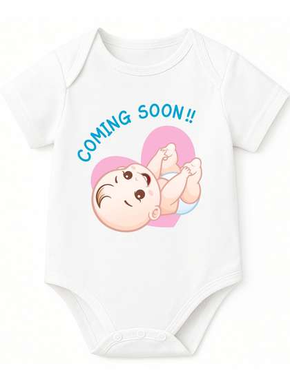 Lillypupp Unisex Kids
                    Printed Pure Cotton Bodysuit