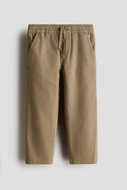 H&M Cotton Twill
                    Trousers