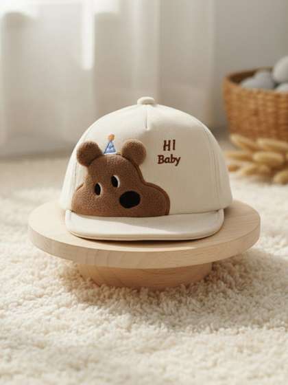 KICKS & CRAWL Unisex
                    Kids Embroidered Core