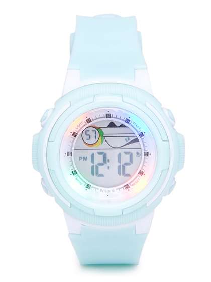 KIDSUN Kids Round Dial
                      Digital Multi Function Watch 802_GREEN_GREEN