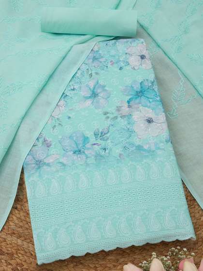 Soch Printed
                        Unstitched Dress Material