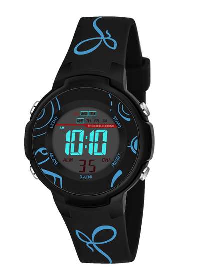 KIDSUN Boys Dial &
                    Straps Digital Multi Function Watch