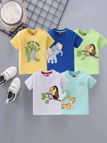 paryag hosiery Unisex
                    Kids Tshirts