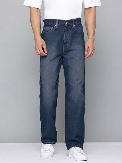 Levis Straight Fit Mid-Rise Jeans