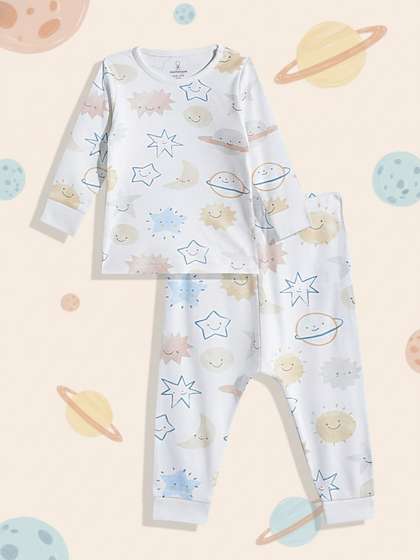 mothercare Infant Boys
                    Printed Pure Cotton Clothing Set
