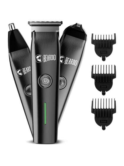 BEARDO Men ApeX Prime
                      3-In-1 Multi Grooming Kit 120 Min Run Time Trimmer
                      - Black