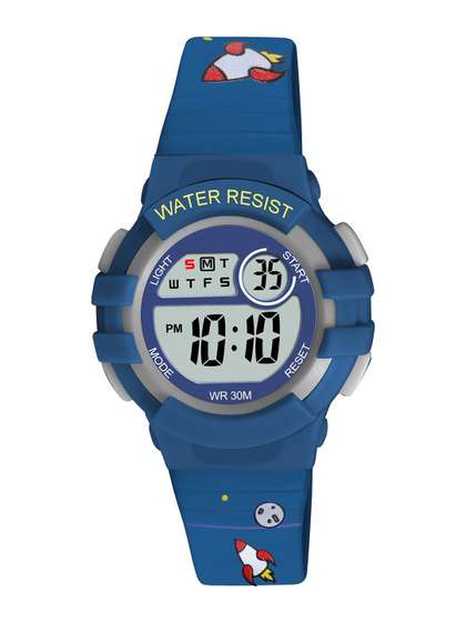 KIDSUN Boys Dial &
                    Straps Digital Multi Function Watch