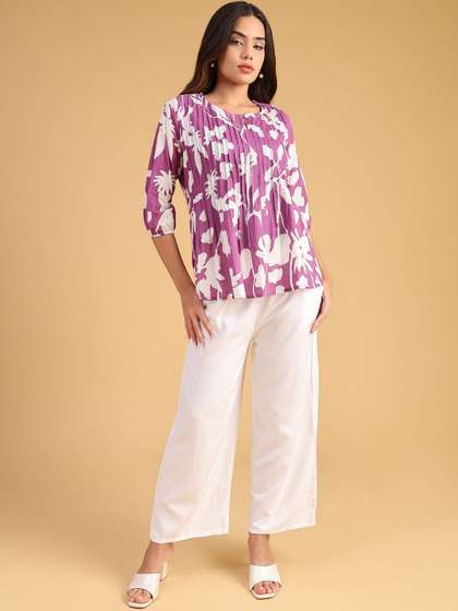 LIMEROAD Floral
                        Printed Kurti