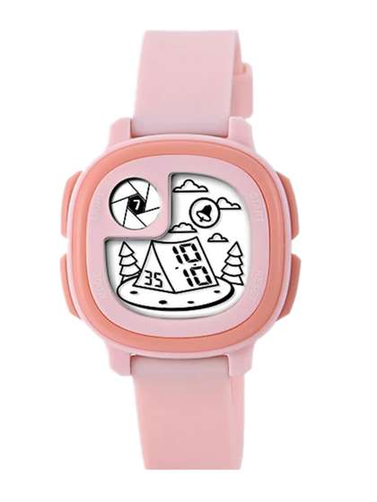 KIDSUN Girls Square Dial
                    & Straps Digital Multi Function Watch
                    811_PINK_PINK
