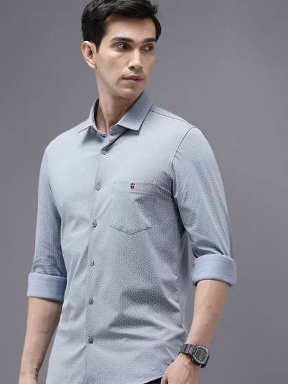 Louis Philippe Sport
                        Slim Fit Pure Cotton Casual Shirt