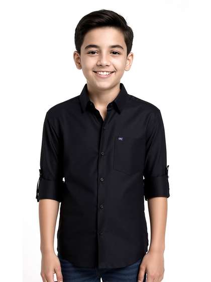 CHARCHIT Boys Comfort
                    Opaque Casual Shirt
