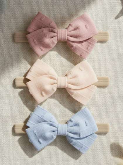 KICKS & CRAWL Girls
                    Set of 3 Hairband