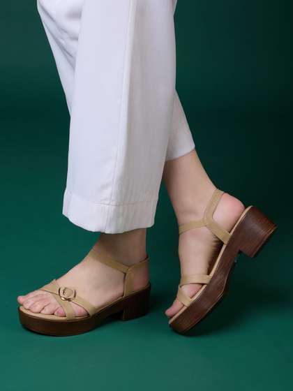 Inc 5 Block Sandals
                        with Buckles