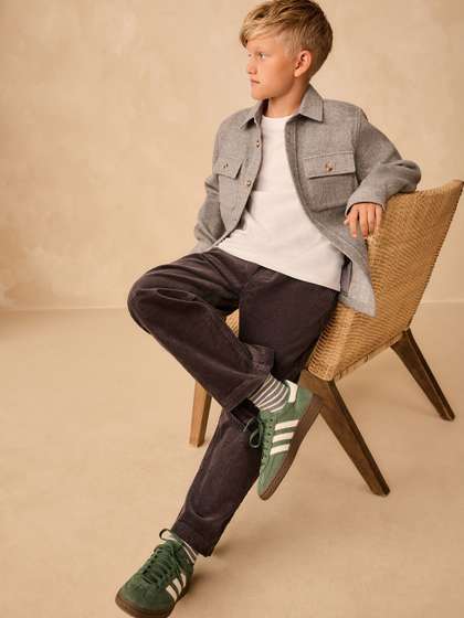 NEXT Boys Regular Fit
                    Corduroy Trousers