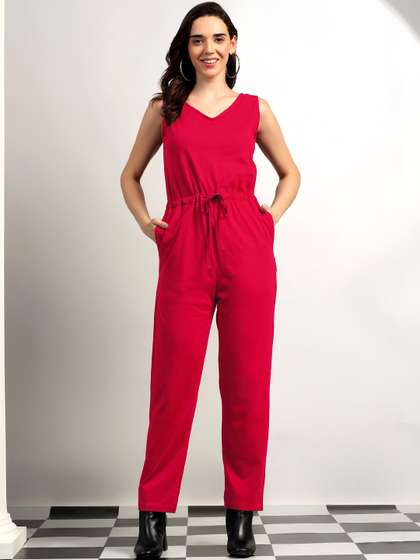 BRINNS V-Neck Cotton
                        Basic Jumpsuit