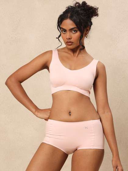 Krvvy Wireless
                        Lightly Padded T-Shirt Bra