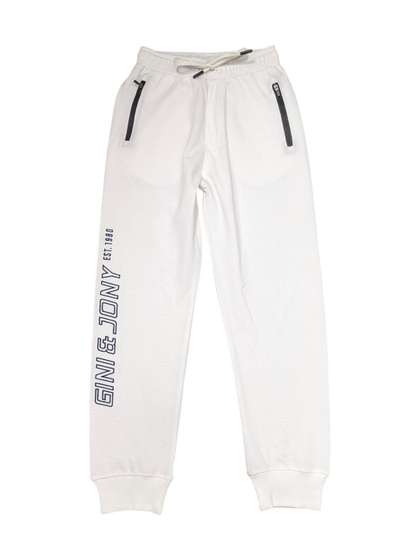 Gini and Jony Boys
                    Printed Pure Cotton Joggers