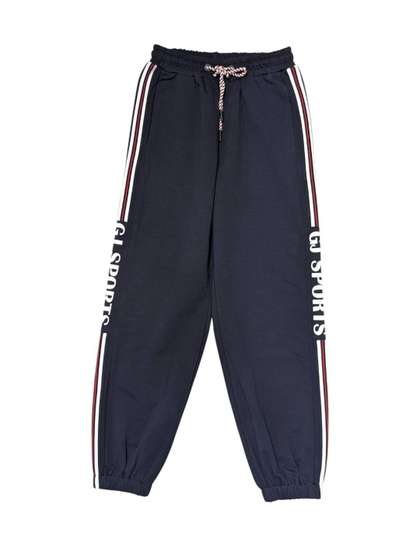Gini and Jony Boys Pure
                    Cotton Mid-Rise Joggers