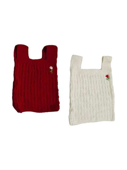 Cute Collection Unisex
                    Kids Woollen Pullover with Embroidered Detail