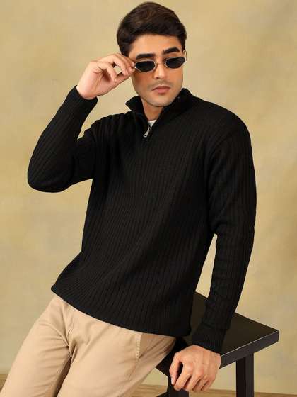 The Roadster
                          Lifestyle Co High Neck Zipper Pullover
                          Sweater