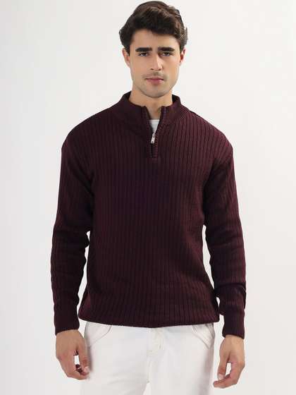 The Roadster
                        Lifestyle Co High Neck Zipper Pullover Sweater
