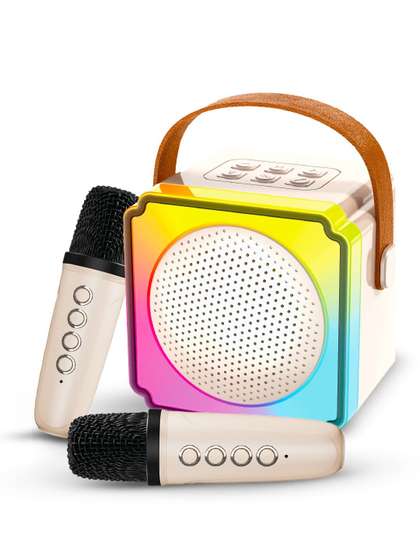 WEMBLEY Kids-Unisex
                      Karaoke Bluetooth Speaker With 2 Mics