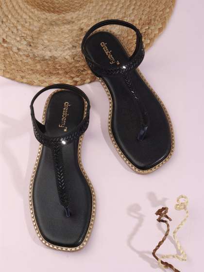 DressBerry Women
                        T-Strap Flats