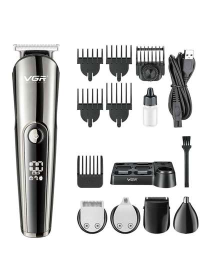 VGR V-107 Professional
                    11-In-1Trimmer- Black