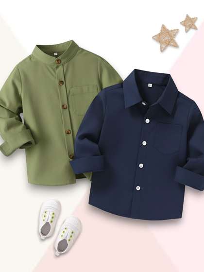 VANI COUTURE Boys Casual
                    Shirt