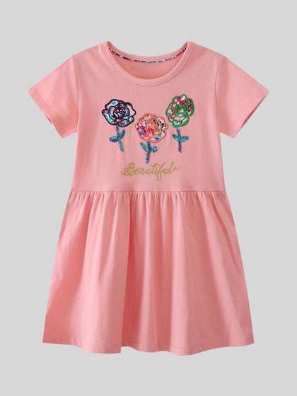 LULU & SKY Girls
                    Printed Nightdress