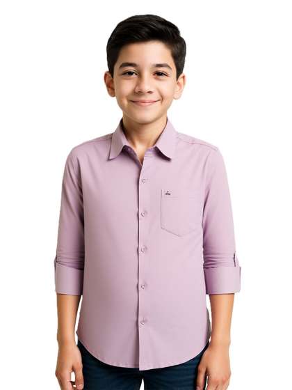CHARCHIT Boys Comfort
                      Opaque Casual Shirt