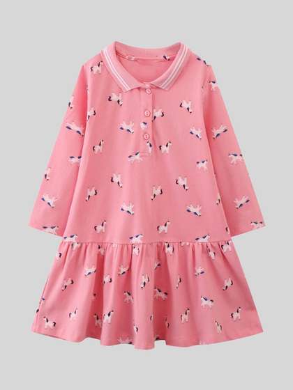 LULU & SKY Girls
                    Printed Nightdress