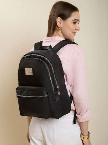 Caprese Women
                          Brand Logo Backpack