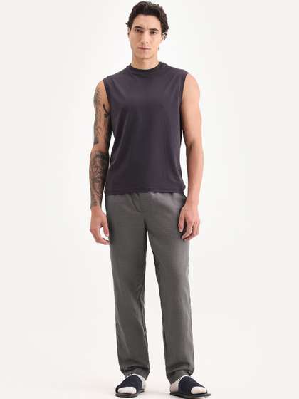RARE RABBIT Men
                          Mid-Rise Lounge Pants